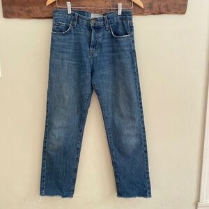Current Elliot | The Original Straight Denim Blue Jeans 26